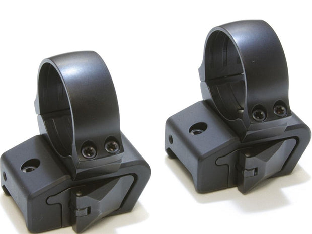 Innomount 2-Piece Quick Release (QR) Mount - Weaver/Picatinny to 30mm Rings - 20mm High (High) (Compatible w/Pulsar Thermion)