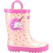 Cotswold Puddle Waterproof Pull On Boot Unicorn