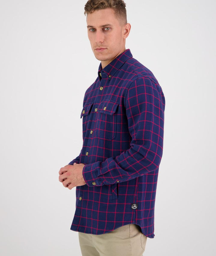 Swanndri Emerson St L/S Shirt Red