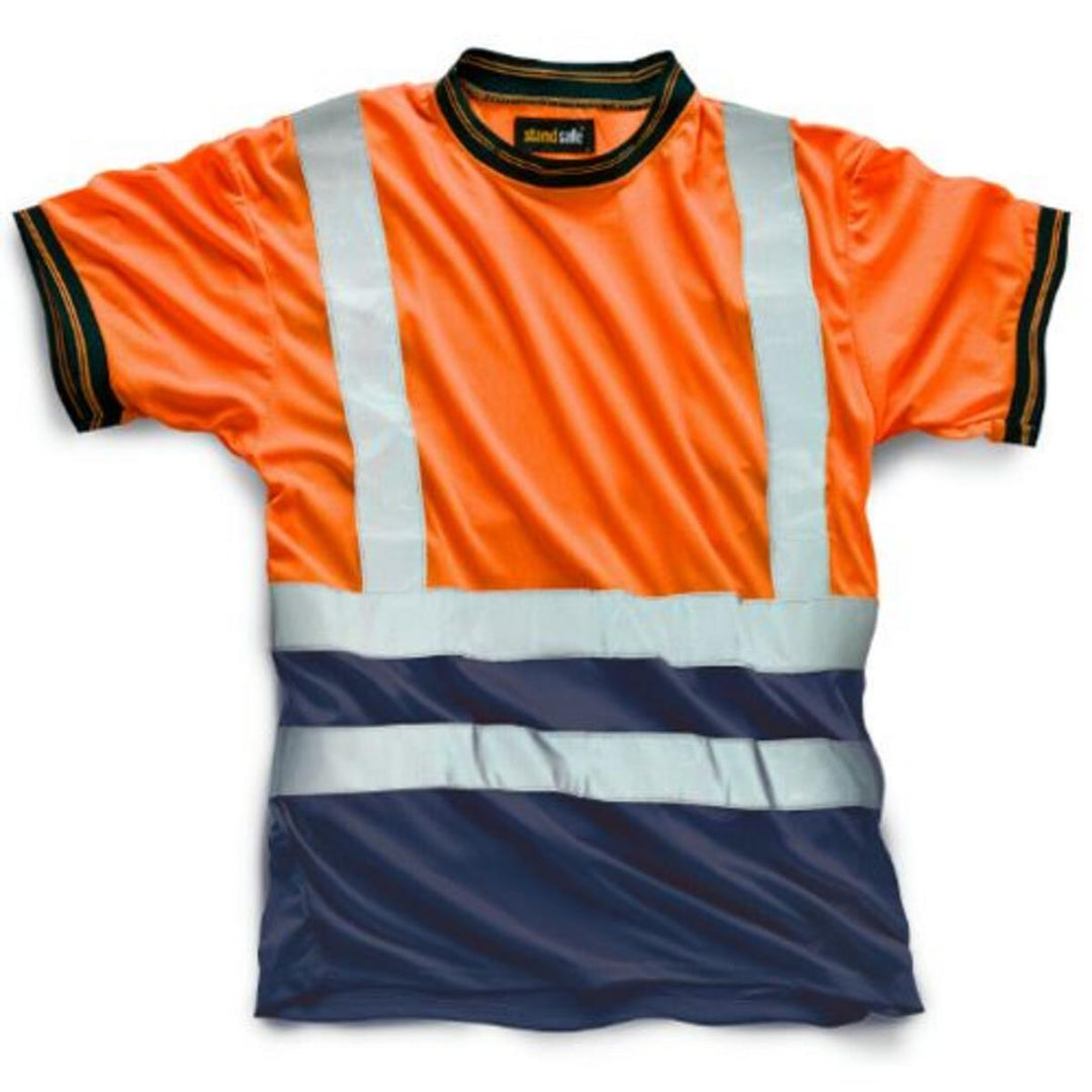 Stepahead HV007 Hi Vis Short Sleeve T-Shirt – BS EN471 – view 2