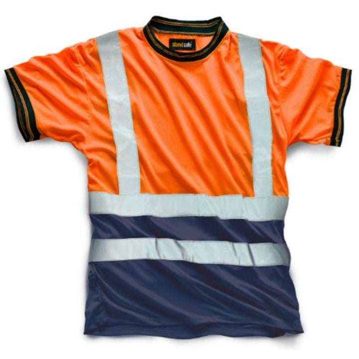 Stepahead HV007 Hi Vis Short Sleeve T-Shirt – BS EN471 – view 2