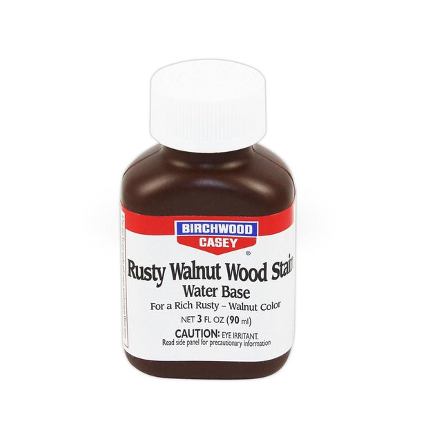 Birchwood Casey Rusty Walnut Wood Stain 3 ounce
