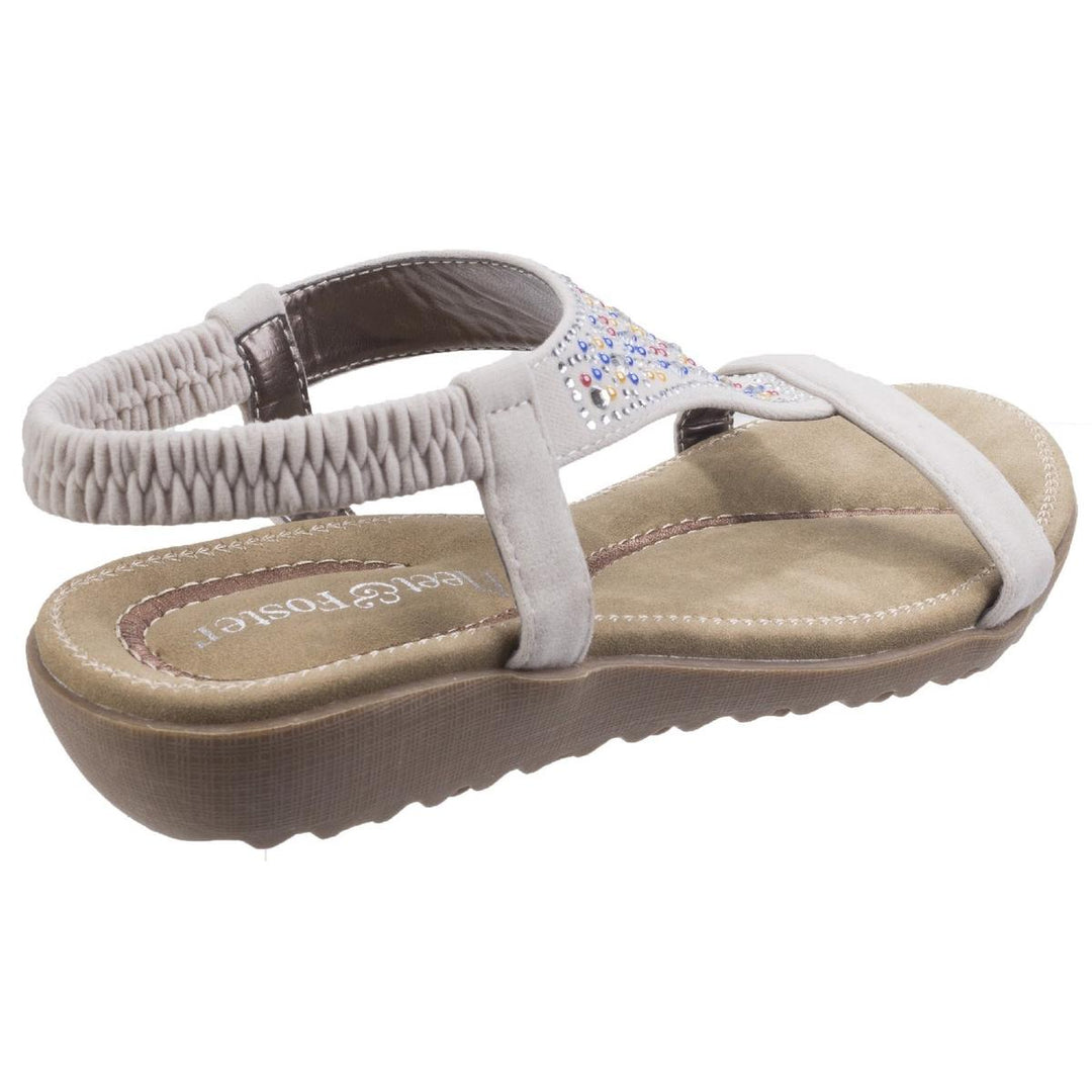 Fleet & Foster Nicosia Slingback Sandal White