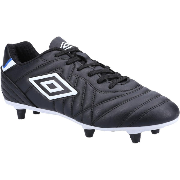 Umbro Speciali Liga Soft Ground Football Boot Black/White