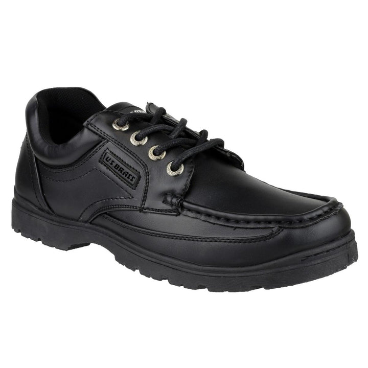 Miscellaneous Other US Brass Stubby 2 Boys Back to School Lace Up Shoe Black