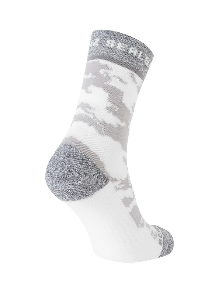 Sealskinz Reepham Mid Length Women's Jacquard Active Sock Cream/Light Grey Marl/Pink Women's SOCK