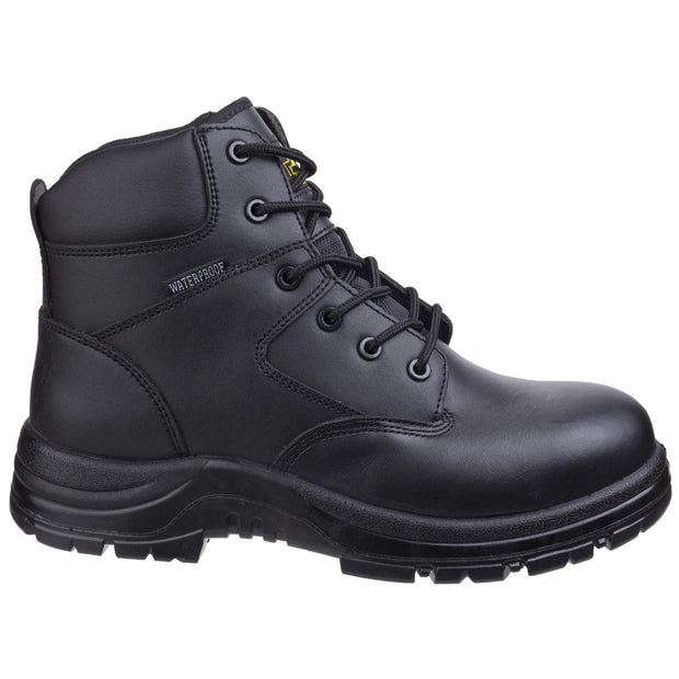 Amblers Safety FS006C Metal Free Waterproof Lace up Safety Boot Black