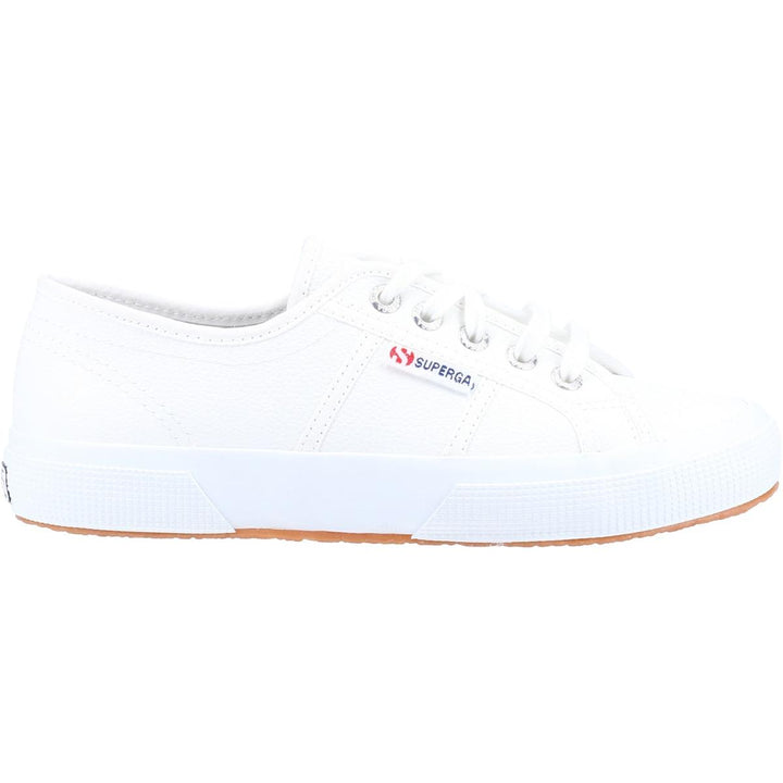 Superga 2750 Tumbled Leather Shoe White