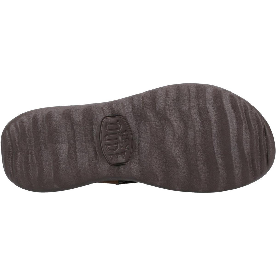 HEYDUDE Carson Sandal Brown/Brown