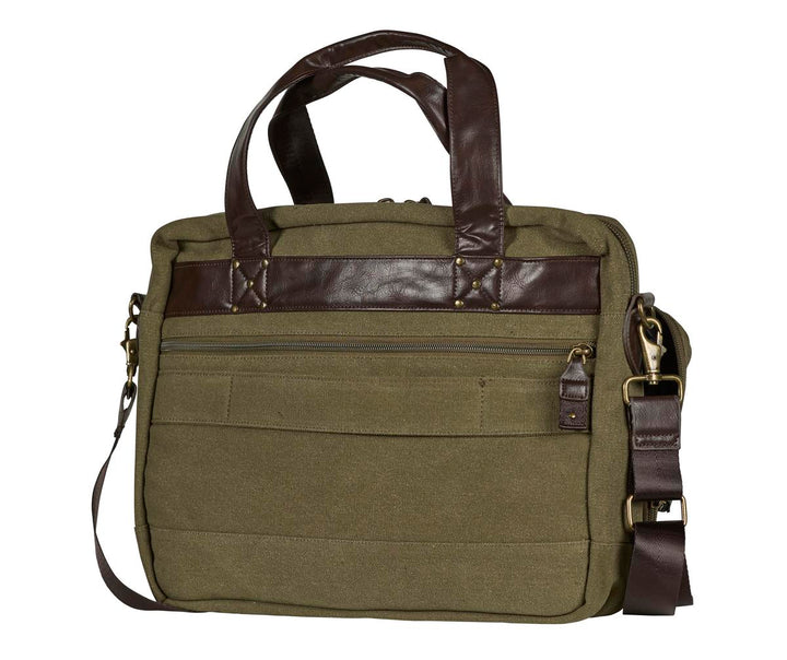 SwedTeam Crest Briefcase Ivy Green