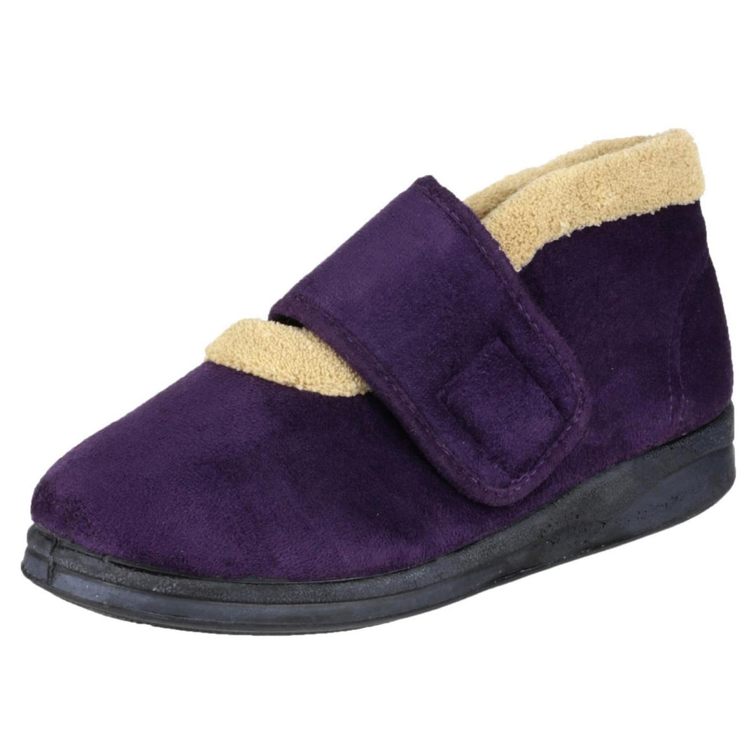 Mirak Jeane Touch Fastening Bootee Purple