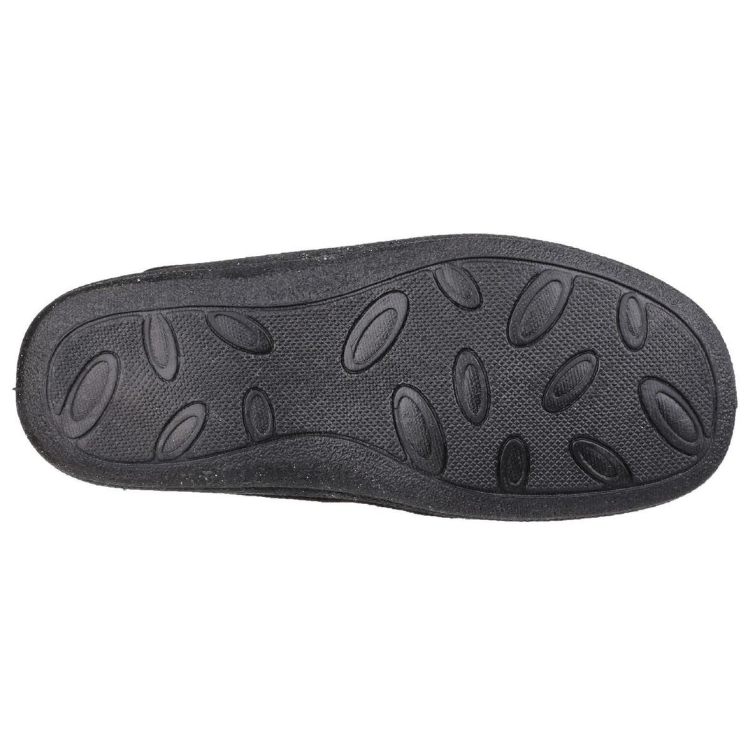 Mirak Maier Memory Foam Slipper Black