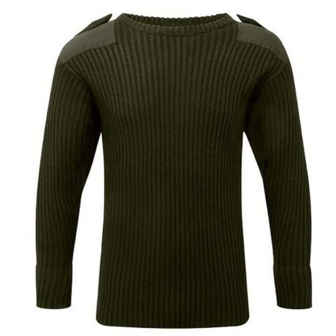 Fort Mens Fort Crew Neck Combat Jumper - 120