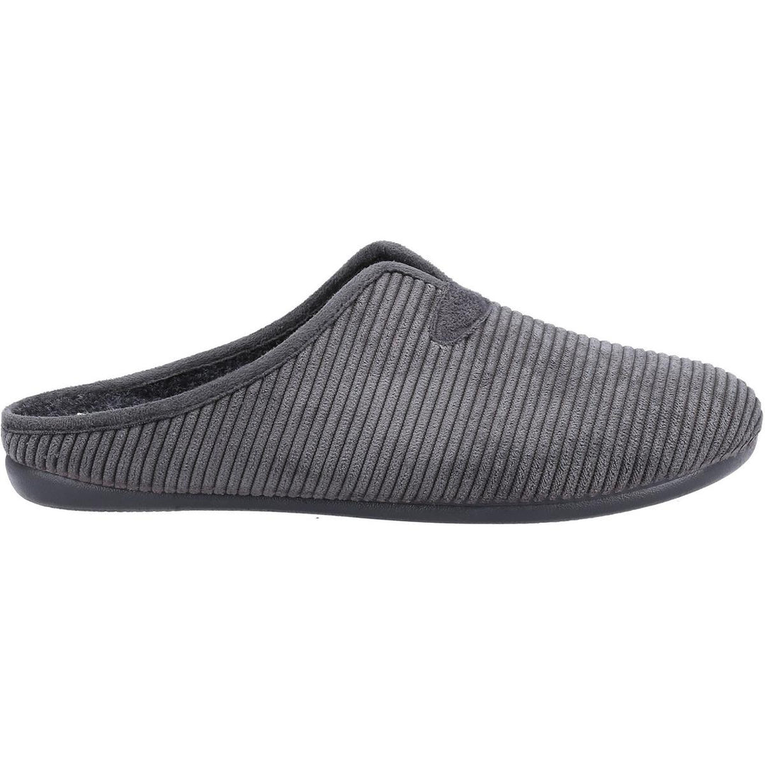 Cotswold Blackbird Mule Slipper Grey