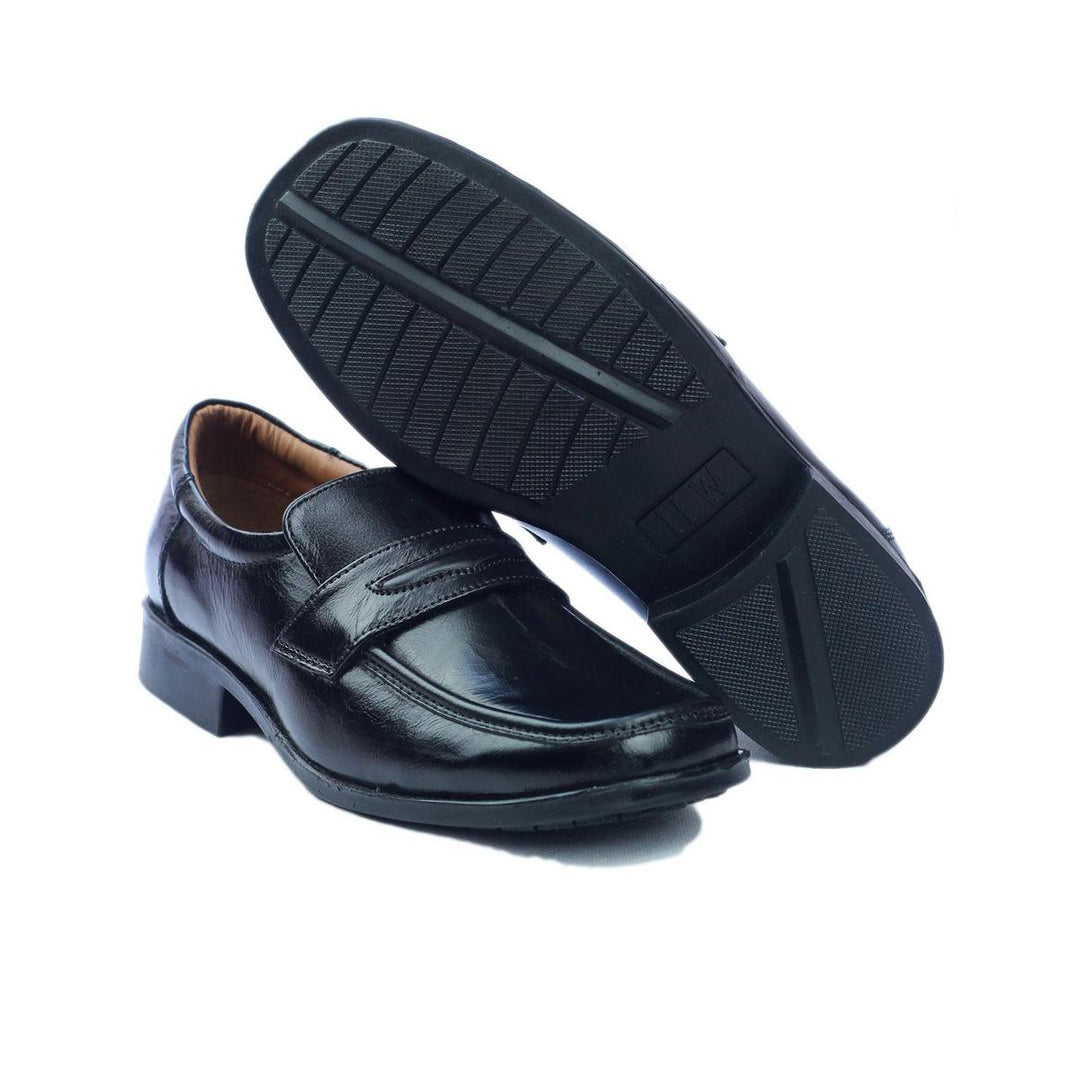 Amblers Manchester Leather Loafer Black