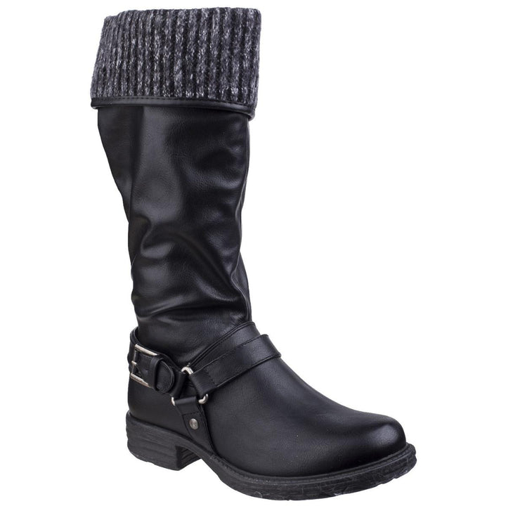 Divaz Monroe Tall Boot Black
