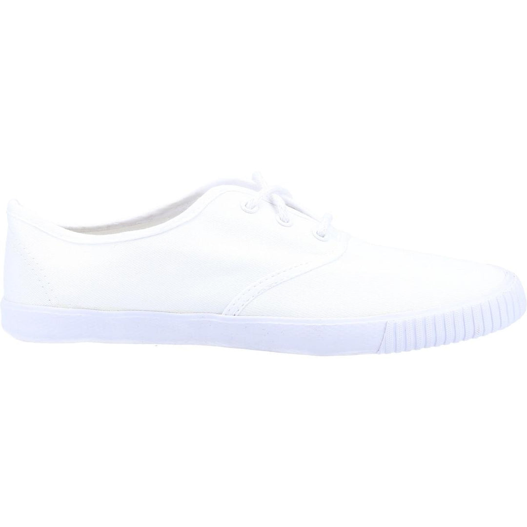 Mirak Plimsolls Lace Up White (kids)