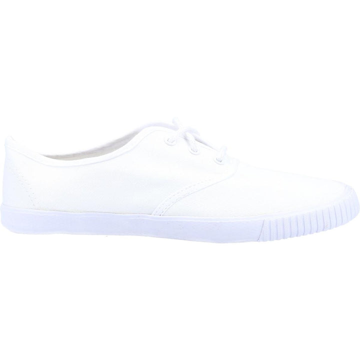 Mirak Plimsolls Lace Up White (kids)