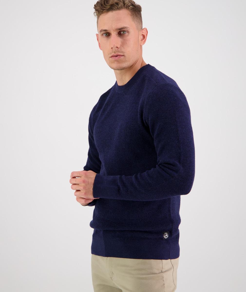 Swanndri Otahu River Crew Neck Merino Ink