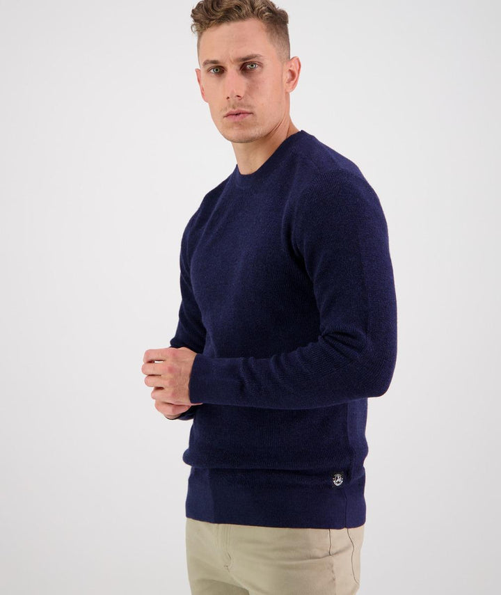 Swanndri Otahu River Crew Neck Merino Ink