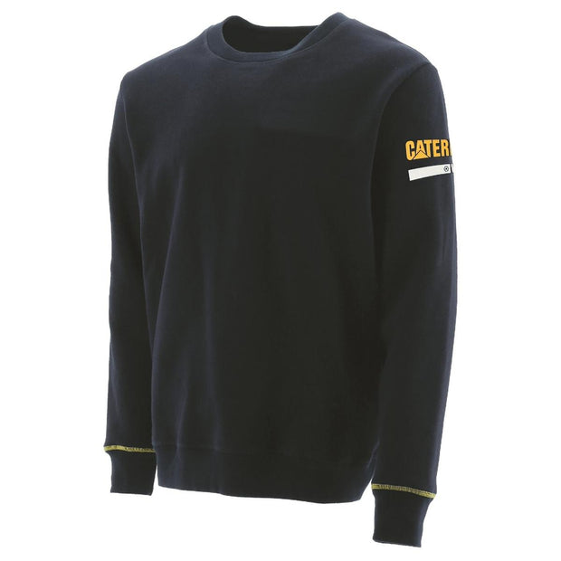 Caterpillar Essentials Crew Neck Sweater Black