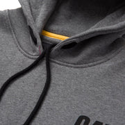Caterpillar Trademark Banner Hooded Sweatshirt Dark Grey