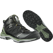 Albatros Ultratrail Olive Ctx Mid Safety Boot Black/Olive