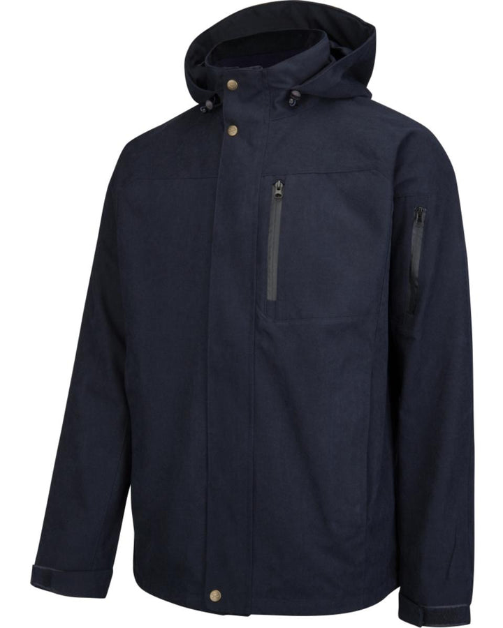 Hoggs of Fife Struther Waterproof Zip Through Jacket Navy