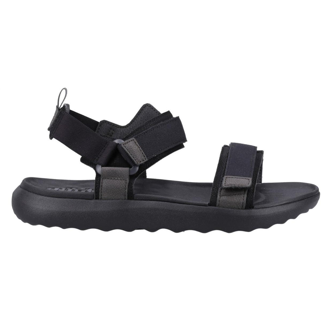 HEYDUDE Carson Sandal Black/Black