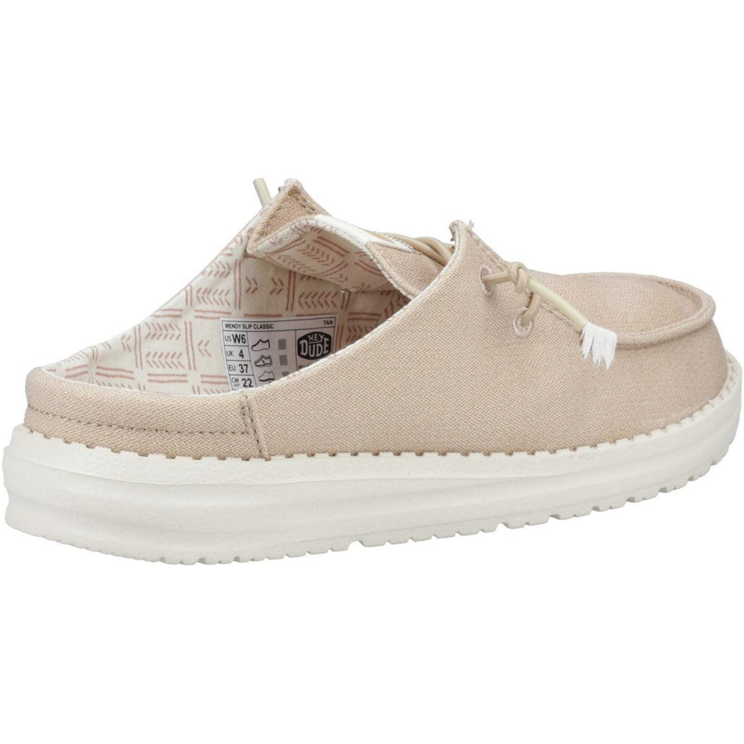 HEYDUDE Wendy Slip Classic Mule Tan