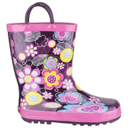 Cotswold Puddle Waterproof Pull On Boot Flower