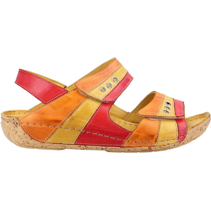 Riva Leon Summer Sandal Red/Multi – view 4