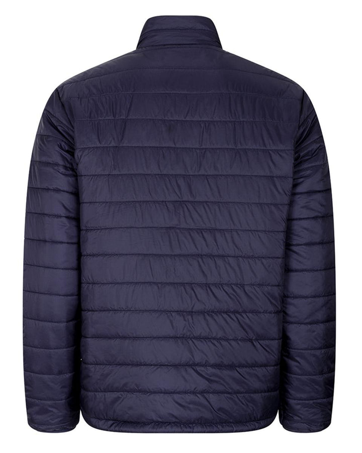Hoggs of Fife Kingston Lightweight Quilted Jacket Navy/Merlot