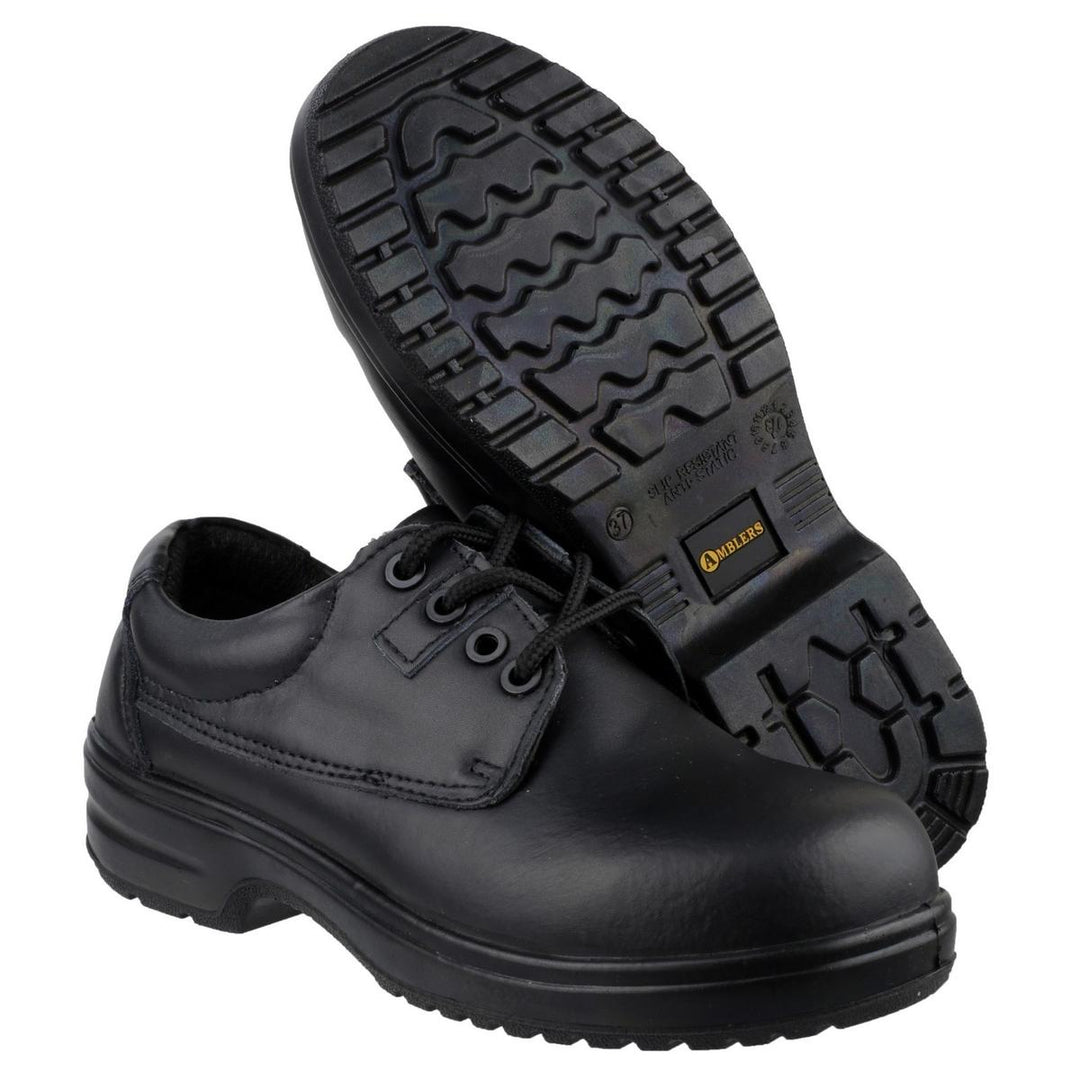 Amblers Safety FS121C Metal Free Lace up Safety Shoe Black