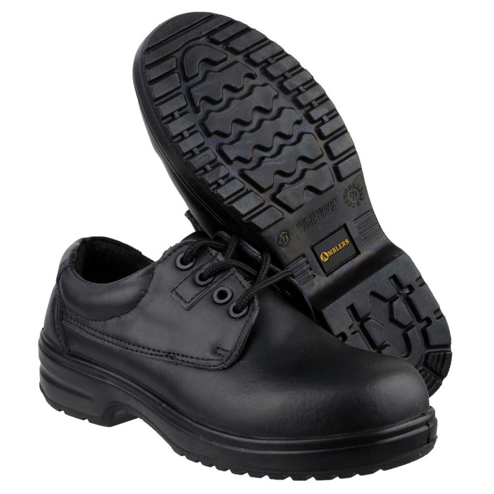 Amblers Safety FS121C Metal Free Lace up Safety Shoe Black