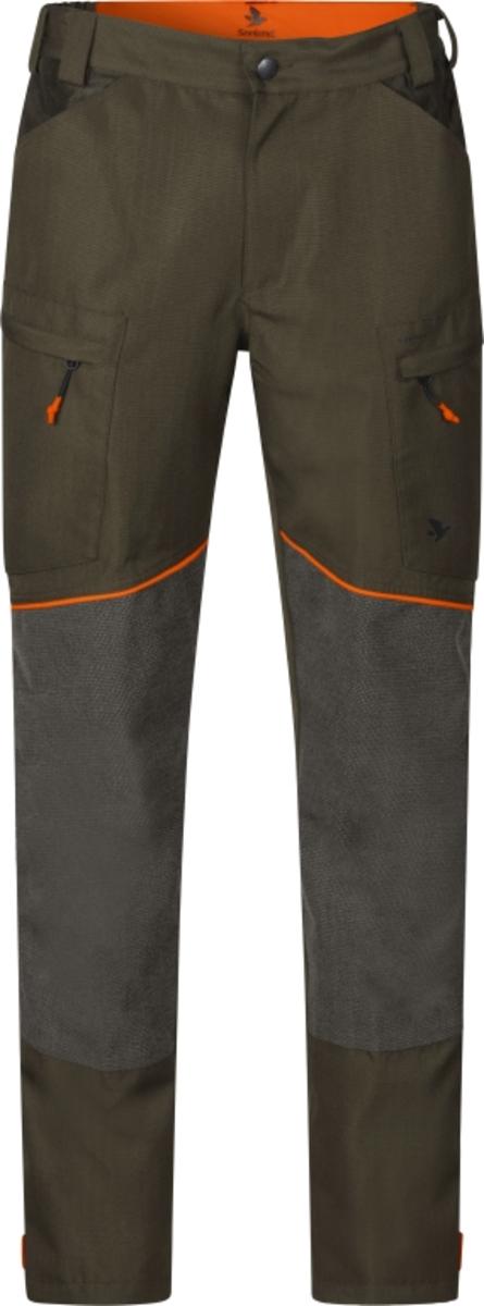 Seeland Venture trousers Pine green/Hi-Vis orange