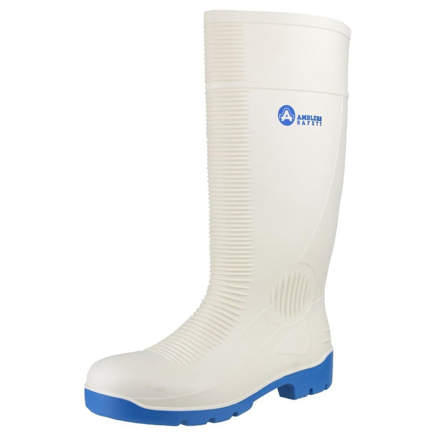 Amblers Safety FS98 Steel Toe Food Safety Wellington White
