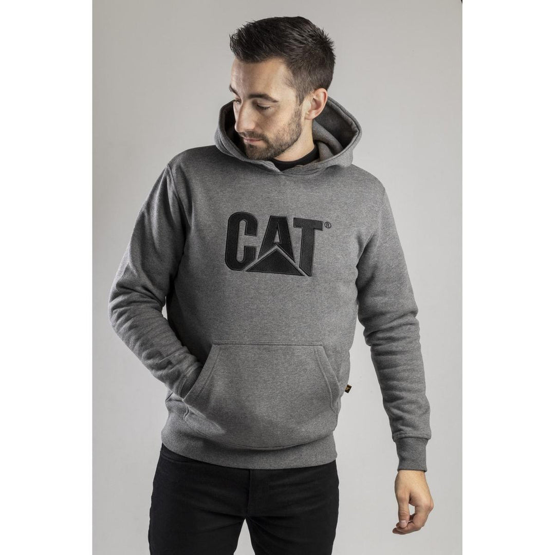 Caterpillar Trademark Hooded Sweatshirt Heather