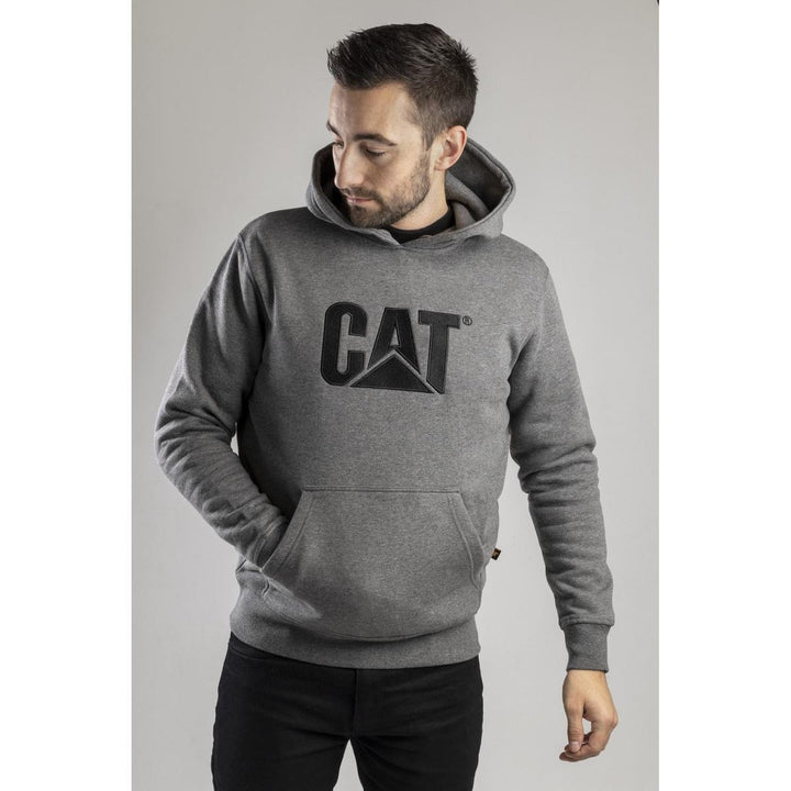 Caterpillar Trademark Hooded Sweatshirt Heather