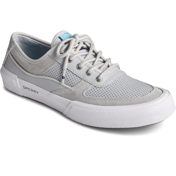 Sperry Soletide Mens Lace Shoes Grey