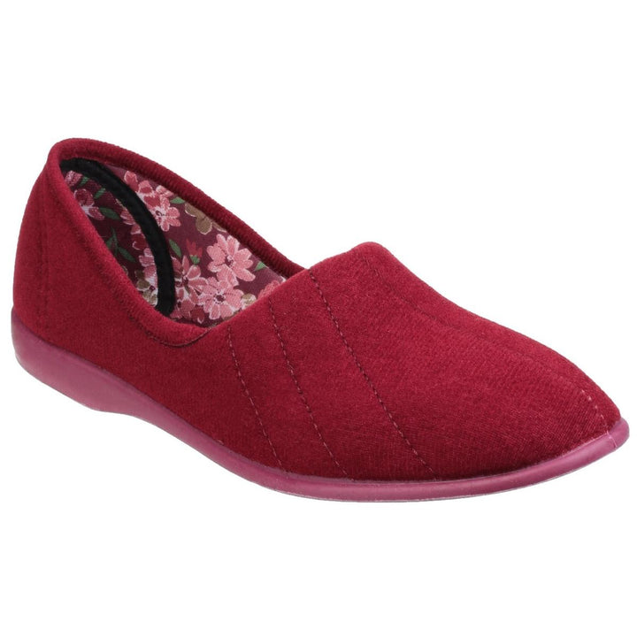 GBS Audrey Ladies Slipper Red