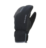 Sealskinz Waterproof Extreme Cold Weather Cycle Split Finger GloveBlack/GreyUnisex