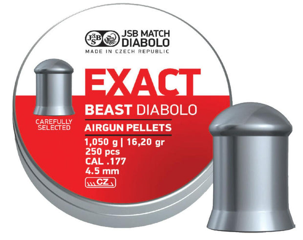 JSB Exact Beast .177 Pellets  Tin of 250