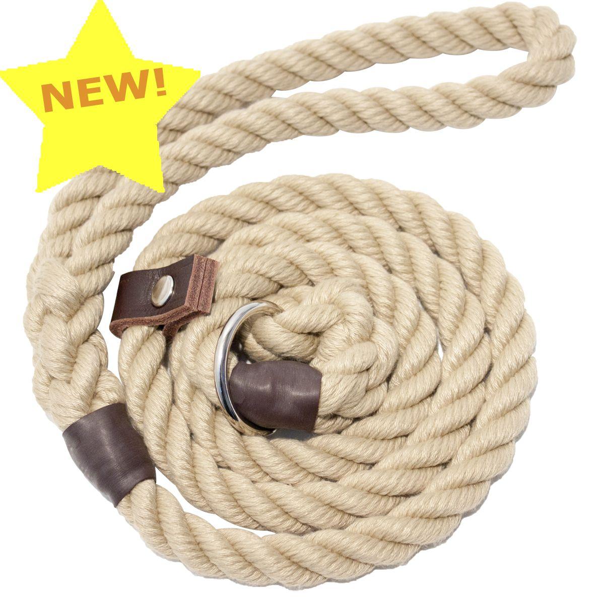 Bisley Dog Lead Natural Rope BushWear