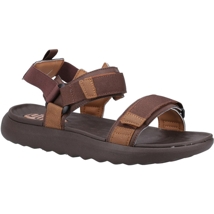 HEYDUDE Carson Sandal Brown/Brown