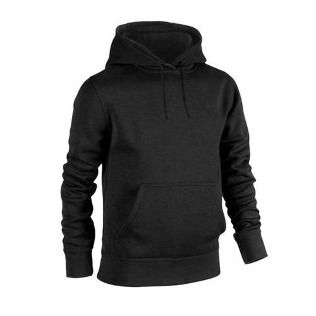 Urban Road Urban Road Plain Hoodie - Black