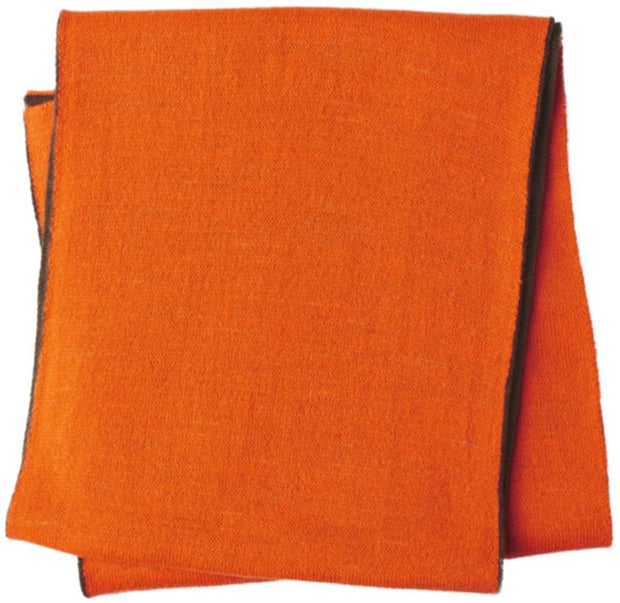Seeland Ian Reversible scarf Hi-vis orange/Pine green