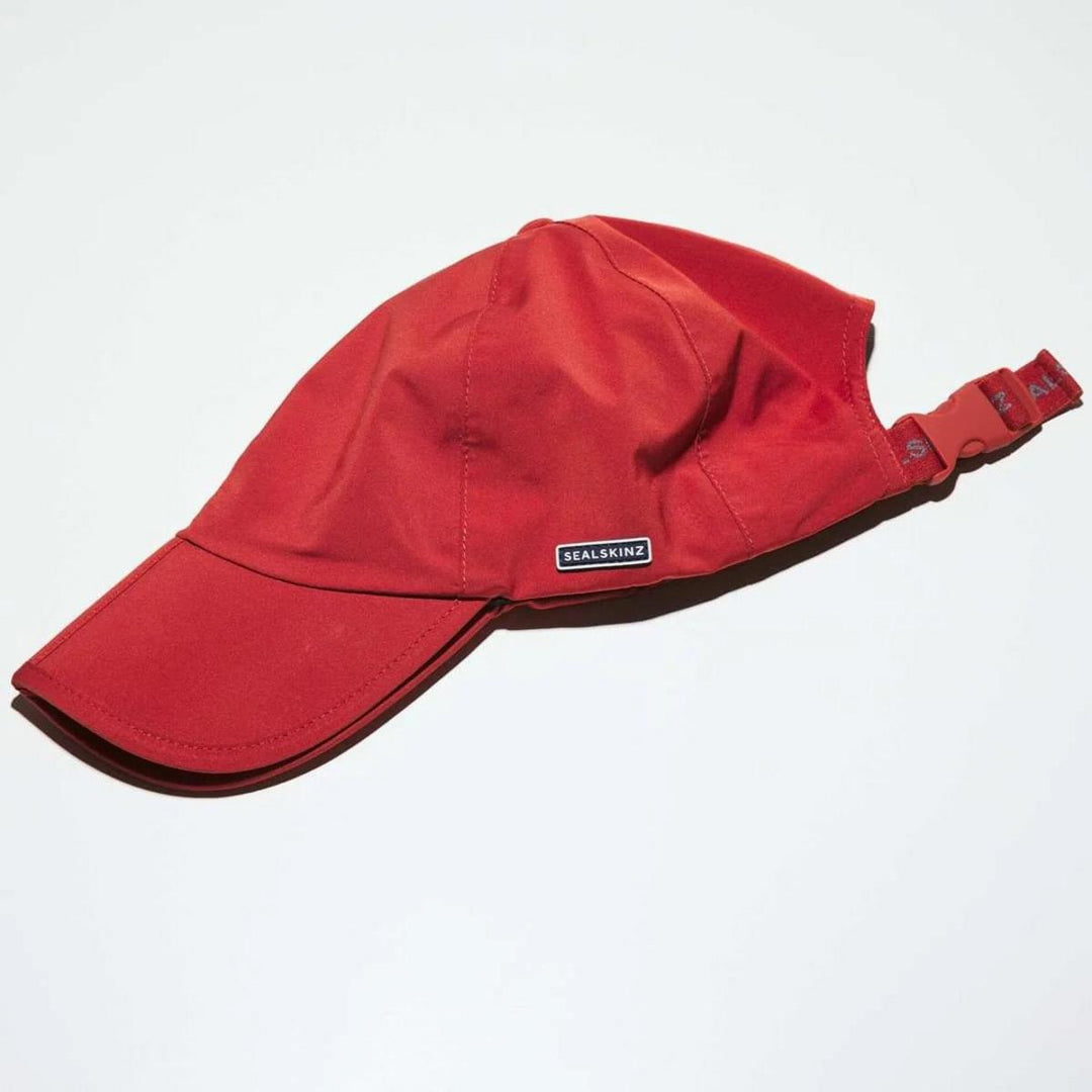 Sealskinz Salle Waterproof Men's Foldable Peak Cap Orange Men's
