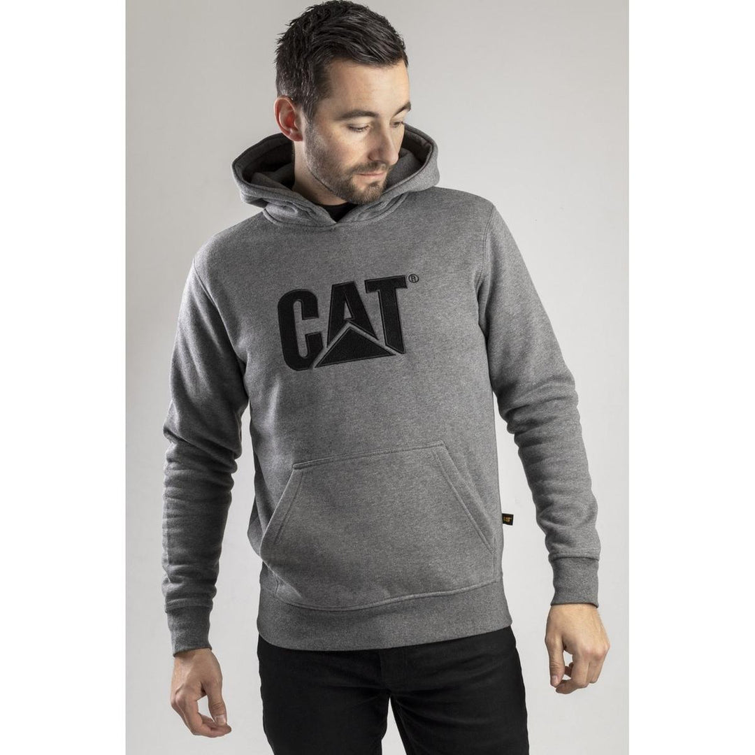 Caterpillar Trademark Hooded Sweatshirt Heather