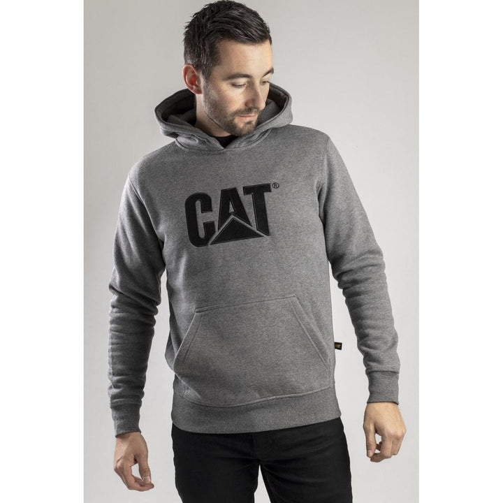 Caterpillar Trademark Hooded Sweatshirt Heather